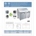 60 Salad Sandwich Prep Table, Commercial Refrigerator, 16Pan Manufacturer, Wholesale, Custom, OEM, Bulk Buy