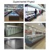 Customize Dairy Food/Vegetable and Fruit  Display Showcase Open Chiller/freezer Freezer Display Cooler Dynamic Manufacturer, Wholesale, Custom, OEM, Bulk Buy