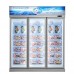 Air Cooling Reach In Deep Freezer Commercial Food Display Fridge Grocery Store Freezers for Sale Manufacturer, Wholesale, Custom, OEM, Bulk Buy