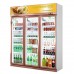 3 Door Supermarket Equipment Beverage Display Reach In Refrigersted Chiller Refrigerator Fridge Manufacturer, Wholesale, Custom, OEM, Bulk Buy