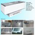 Supermarket glass top deep freezers/supermarket island freezer/glass top freezer Manufacturer, Wholesale, Custom, OEM, Bulk Buy