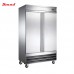 2 Doors Stainless Steel Commercial Kitchen Refrigerator Freezer Manufacturer, Wholesale, Custom, OEM, Bulk Buy