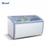 110V60HZ Curved Glass Door Chest Deep Freezer For Supermarket Manufacturer, Wholesale, Custom, OEM, Bulk Buy