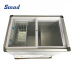 Commercial Horizontal Deep chiller Glass Door Chest Freezer  Price Manufacturer, Wholesale, Custom, OEM, Bulk Buy