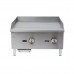  24" Gas Flat Top Grill with Thermostat Control