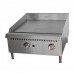  Commercial Gas Flat Top Griddle 24"-Manual Control