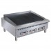  Commercial Stainless Steel Lava Rock Gas Grill-120,000 Btu