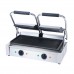  2 x 1.8 kW Double Grooved Top and Bottom Commercial Panini Press Grill For Sale