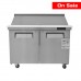 48 Salad Sandwich Prep Table, Commercial Refrigerator, 12 Pan, Manufacturer, Wholesale, Custom, OEM, Bulk Buy