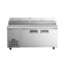 Commercial 71 Pizza Prep Table Refrigerator 9 Pans 2 Door Stainless Steel 16.9  cu.ft. Manufacturer, Wholesale, Custom, OEM, Bulk Buy