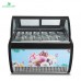 Curved Glass Ice Cream Display Freezers Price Icecream Fridge Gelato Display Freezer With Pans Manufacturer, Wholesale, Custom, OEM, Bulk Buy