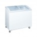 Wowcooler Curved Gelato Showcase Chiller Glass Door Chest Freezer with CE Manufacturer, Wholesale, Custom, OEM, Bulk Buy