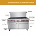 60 Commercial Gas Range with 10 Burner Natural Gas Stoves (NG) & 2 Ovens Manufacturer, Wholesale, Custom, OEM, Bulk Buy