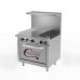 36 Commercial Gas Range with 2 Burner Natural Gas Stoves (NG) & 24 Left Manual Griddle & 1 Oven Manufacturer, Wholesale, Custom, OEM, Bulk Buy