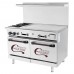 60 Commercial Gas Range with 2 Burner Natural Gas Stoves (NG) & 48 Right Manual Griddle & 2 Ovens Manufacturer, Wholesale, Custom, OEM, Bulk Buy